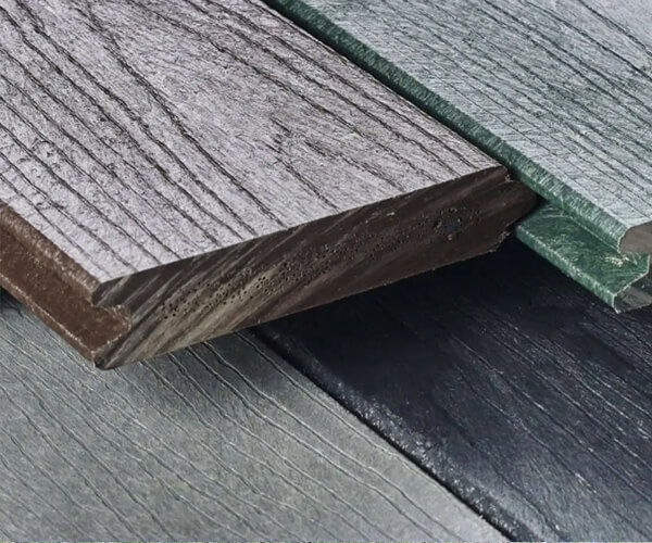 Not-fer planker fra genbrugsplast