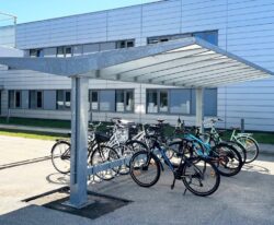 CASA 22 – Cykeloverdækning med lexan tag