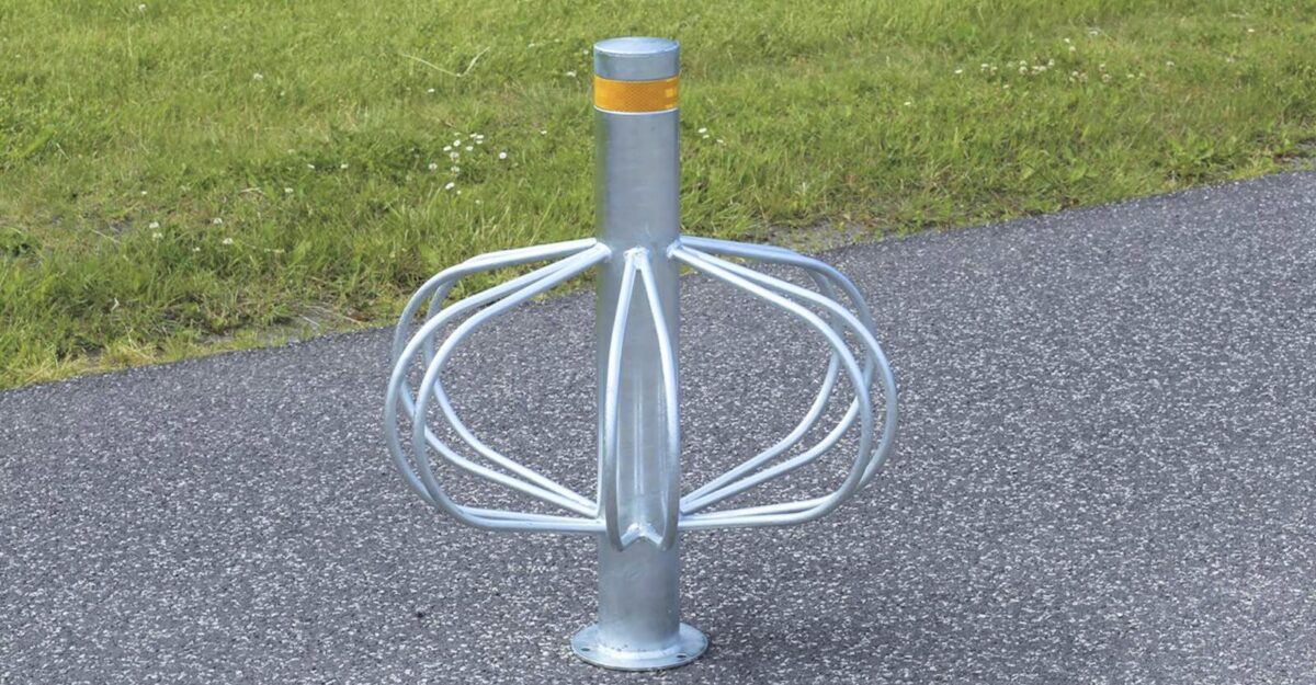 Pullert cykelstativ – en effektiv cykelparkering til mange cykler