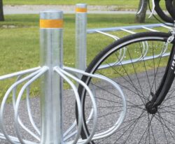 Pullert cykelstativ – en effektiv cykelparkering til 6 cykler