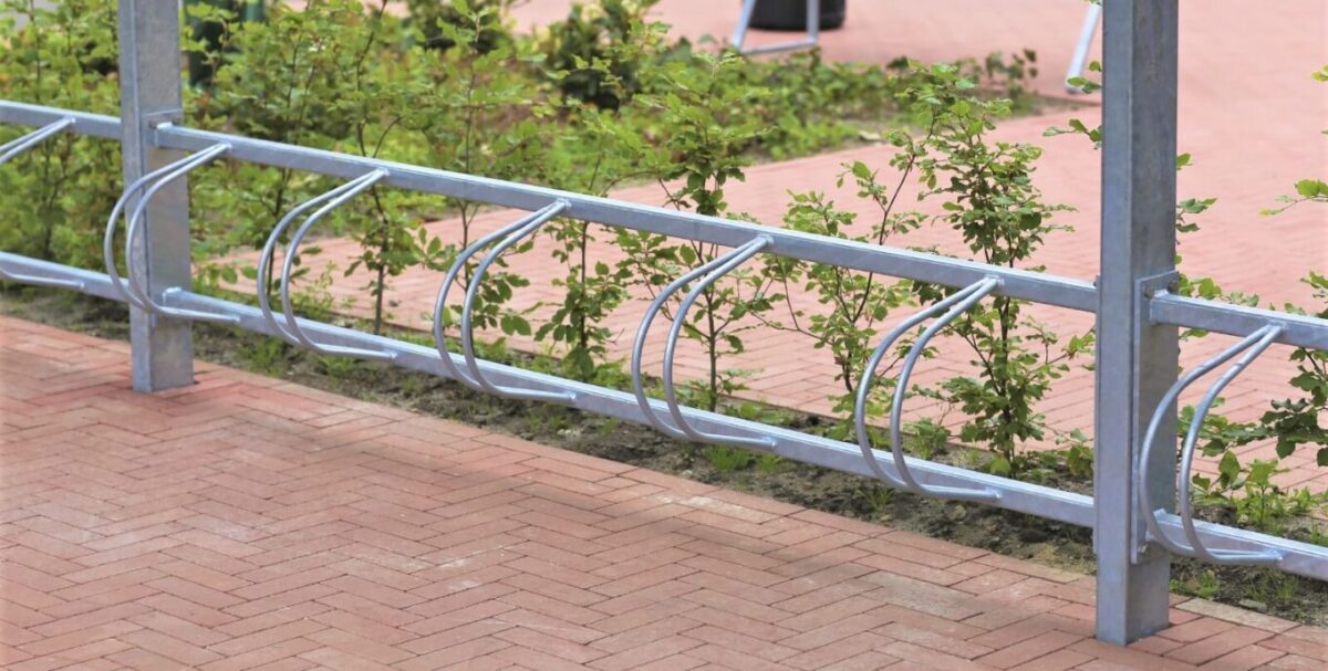 bici cykelstativ til park og by i kraftigt galvaniseret stål, cykelparkering