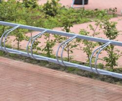 bici cykelstativ til park og by i kraftigt galvaniseret stål, cykelparkering