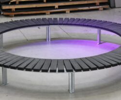 Crepa Recycling plinte med genbrugsstave / plaststave