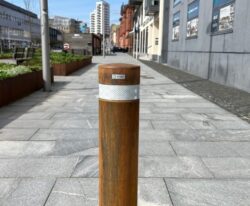 aftaglig corten pullert ø108 Randers by