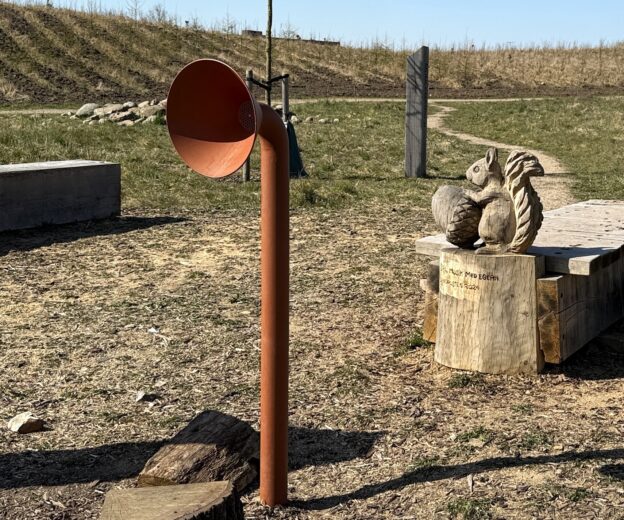 Talerør i børneskoven i Lund