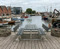 Campo 3 med ryglæn og handicapvenlig bordplade