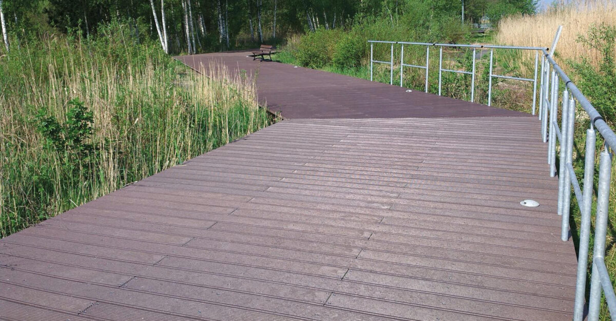 genbrugsplast planker