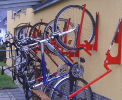 Cykelstativ til væg – GAMMA, WEGA, LIFT